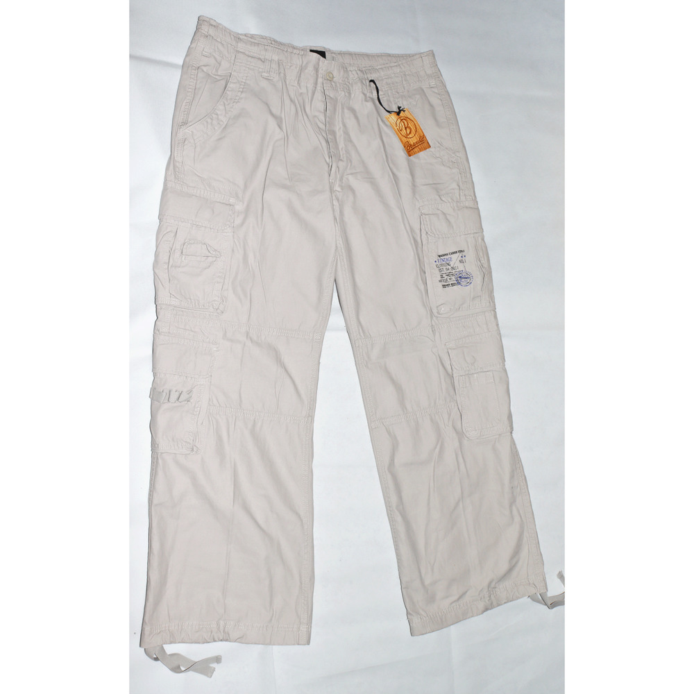 Brandit 1003-12‎ Men's Pure Vintage Trousers Police Combat Cargo Pants Size 4XL